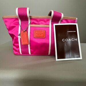 COACH Hampton Mini Tote Pink
